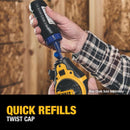DeWalt Bi-Material Chalk Line Reel Bold Braided Line