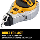 DeWalt Toughseries Red Chalk Line Reel Kit Bold Braided Line