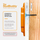 The StudBuddy 2 Pack 5.5 in. L X 1 in. W Magnetic Stud Finder 2 in. 2 pc