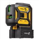 STABILA 4 beam Self Leveling Crossline & Plumb Dot Cross-Line Laser Kit 30 ft. 1 pc