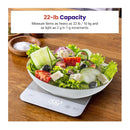 22lb Digital Rechargeable Food Kitchen Scale
