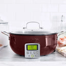6qt Nonstick Essential Slow Cooker & Smart Skillet - Ceramic