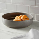 76oz Stoneware Avesta Serving Bowl - Gray