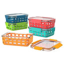 10 Piece Glass Meal Prep Food Storage Container Set