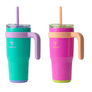 24 oz. Cold1 Tumbler, 2-Pack (Sharp pink and Teal)