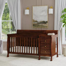 Kalani 4-in-1 Convertible Crib & Changer - Espresso