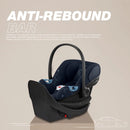 Aton G Swivel Infant Car Seat with SensorSafe - Ocean Blue