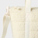Faux Shearling Mini Tote Bag - All in Motion™ White