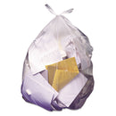 Heritage High-Density Waste Can Liners, 56 Gal, 22 Microns, 43" X 48", Natural, 150/Carton - HERZ8648UNR01