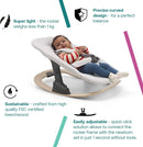 Giraffe Rocker Frame - Natural Wood