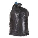 Trinity Plastics Low-Density Can Liners, 45 Gal, 23" X 46", Black, 100/Carton - TRNML4046H