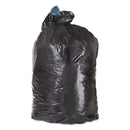 Trinity Plastics Low-Density Can Liners, 33 Gal, 1.6 Mil, 23" X 39", Black, 100/Carton - TRNML3339X