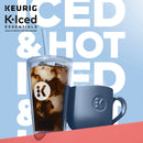 Iced and Hot Single-Serve K-Cup Pod Coffee Maker - Black