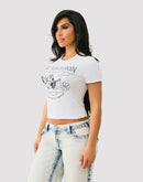 True Religion Crystal Buddha Tee