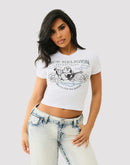True Religion Crystal Buddha Tee