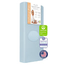 Snuggles Extra Firm Fiber Portable and Mini Crib Mattress - Blue Mist