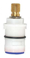 Brasscraft Cold Cartridge, Fits Brand Glacier Bay, Brass, Brass, Red, White Finish - ST1143X B
