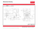 Dayton 3/4 HP, General Purpose Motor, Capacitor-Start/Run, 3450 Nameplate RPM, 115/208-230 Voltage - 103807