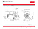 Dayton 1/3 HP, General Purpose Motor, Capacitor-Start/Run, 3450 Nameplate RPM, 115/208-230 Voltage - 103810
