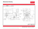 Dayton 3/4 HP, General Purpose Motor, Capacitor-Start/Run, 3450 Nameplate RPM, 115/208-230 Voltage - 103811