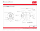 Dayton 1/3 HP, General Purpose Motor, 3-Phase, 3450 Nameplate RPM, 230/460 Voltage, 48 Frame - 20CL65