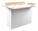 Top Brand Cloth Rag, Terry Cloth, White, Varies, 25 lb - G412025PC