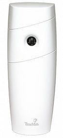 Timemist Metered Air Freshener Dispenser, 6000 cu. ft. Coverage, Aerosol Canister Refill Type, White - 1047717