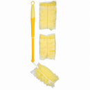 Swiffer Swiffer 360 Dusters, Microfiber Head Material, 36" Length, Yellow, PK 6 - PGC 82074