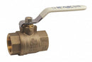 Apollo Ball Valve, Brass, Inline, 2-Piece, Pipe Size 3 in, Tube Size 3 in - 94ALF-200-01A