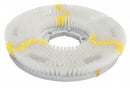 Carlisle 13" Round Carpet Cleaning Rotary Brush for 15" Machine Size, White - 361300HG