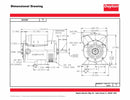 Dayton 1/3 HP, General Purpose Motor, Capacitor-Start/Run, 1725 Nameplate RPM, 115/208-230 Voltage - 103835