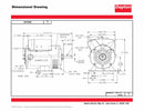 Dayton 1/3 HP, General Purpose Motor, Capacitor-Start/Run, 1725 Nameplate RPM, 115/208-230 Voltage - 103836