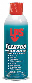 LPS Contact Cleaner, 14 oz Aerosol Can, Solvent Liquid, 1 EA - 416
