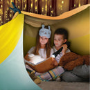 Fort Building Tent Kit - Kids Play Frame for Outdoor Fun