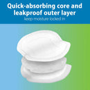 Disposable Breast Pads for Leakproof Protection - 60 Count