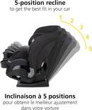 SlimRide 4-in-1 Convertible Car Seat - Grey All Day