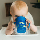 Milestones Cheers 360 Cup Spoutless Transition Cup - Blue Safari