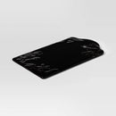 Stoneware Cheese Board with Knife Black - Threshold™
