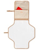 Pronto Signature Travel Changing Station w/ Swirl Dots - Beige