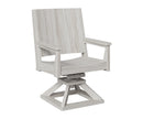 Berlin Gardens, Mayhew Chat Swivel Rocker Dining Chair, Seashell