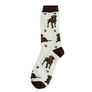 Happy Tails Socks- Chocolate Labrador
