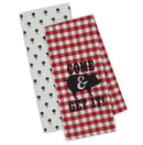 Design Imports, Come & Get it Dishtowel, set of 2