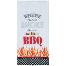 Kay Dee Designs Where There's Smoke BBQ Terry Kitchen Towel
