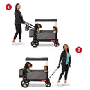Kid and Cargo Stroller Wagon - Gray