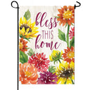 Custom Decor, Bless This Home Garden Flag