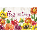 Custom Decor Bless This Home Floor Mat
