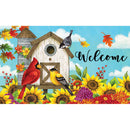 Custom Decor, Barn Birdhouse Mat