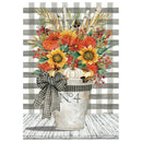 Custom Decor, Autumn Arrangement Flag