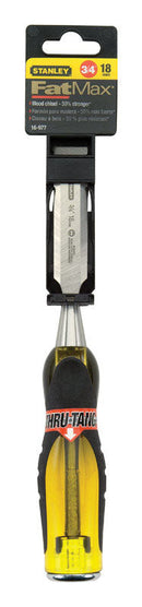 Stanley FatMax Thru-Tang 3/4 in. W Wood Chisel 1 pk, Pack of 2