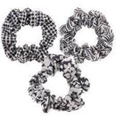 Karma, Velvet Scrunchie Set, 3 pcs, Assorted Colors and Sold Separately
